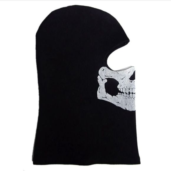 Halloween Cover Skull Full Face Balaclava Hood Ski Ghost CS Game Cosplay Mask US - Picture 5 of 6